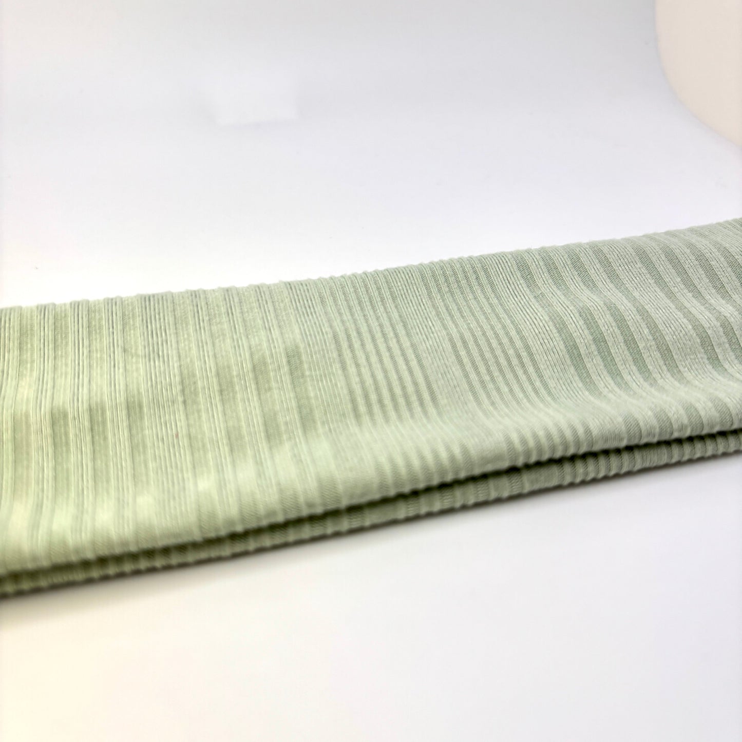 Sage Green Ribbed Knit Headband
