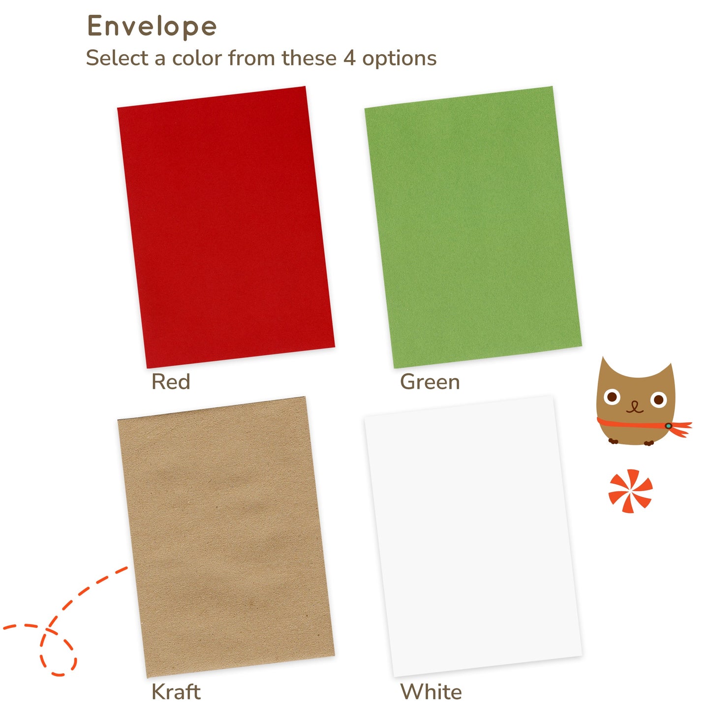Beanie Bear Custom Holiday Card - Wood or Paper