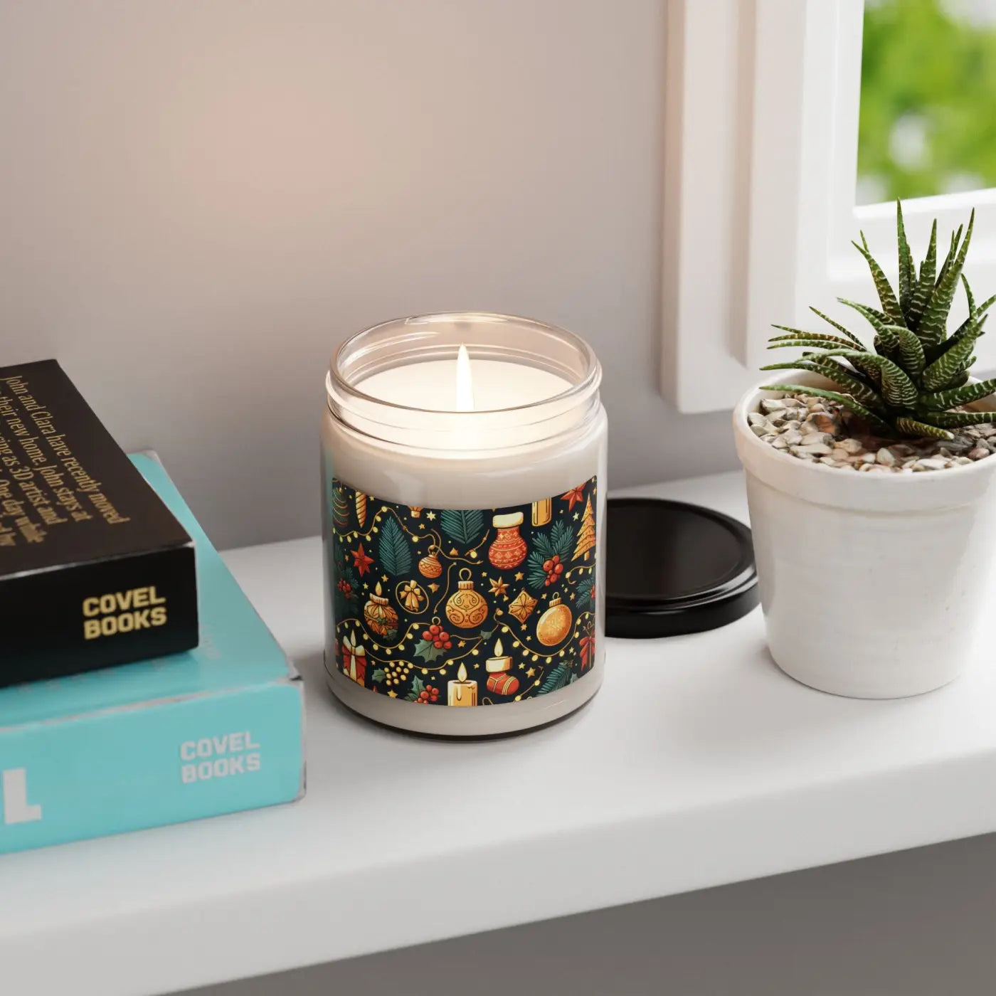 Scented Soy Candle – Natural Soy Wax Christmas - Dipaliz