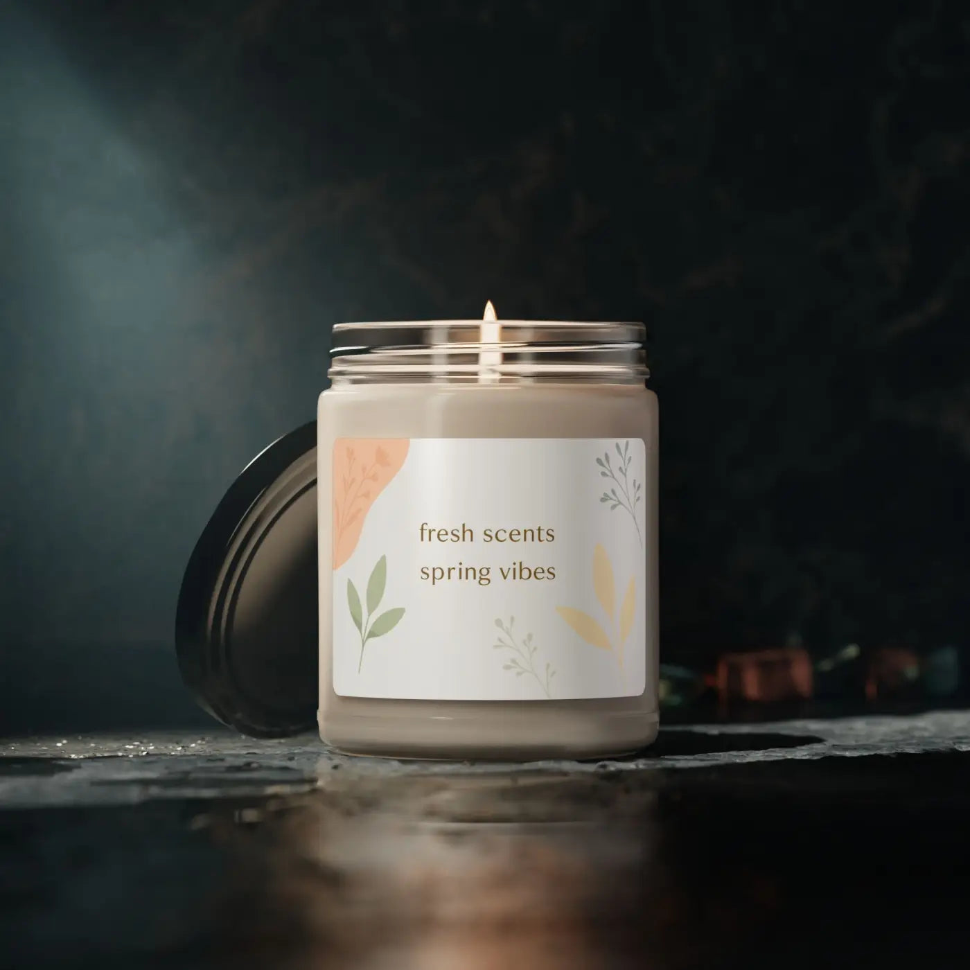 Scented Soy Candle – Spring Fresh Vibes - Dipaliz