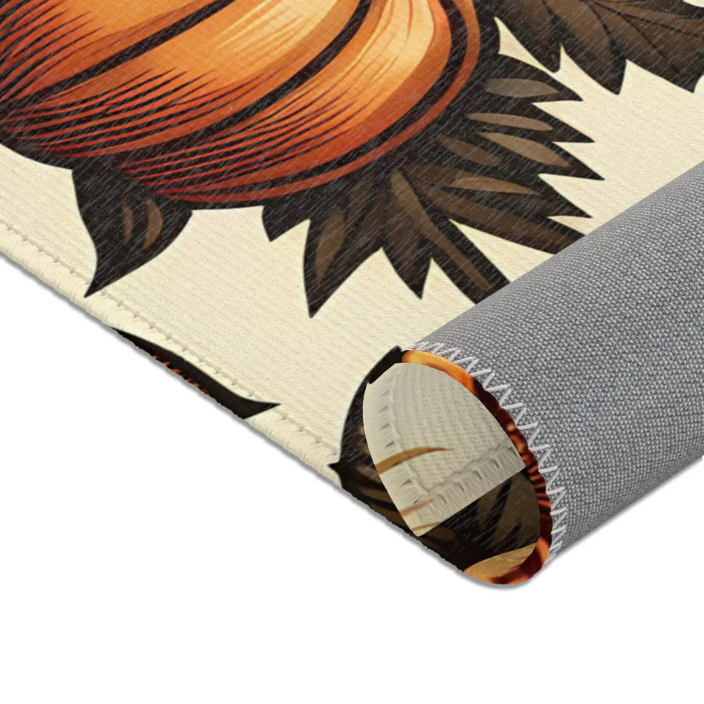 Pumpkin Rugs – Chenille Thanksgiving Decor - Dipaliz