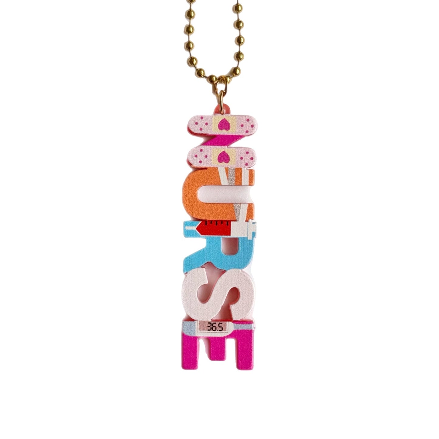NURSE Charm - Tumbler Handle Charm