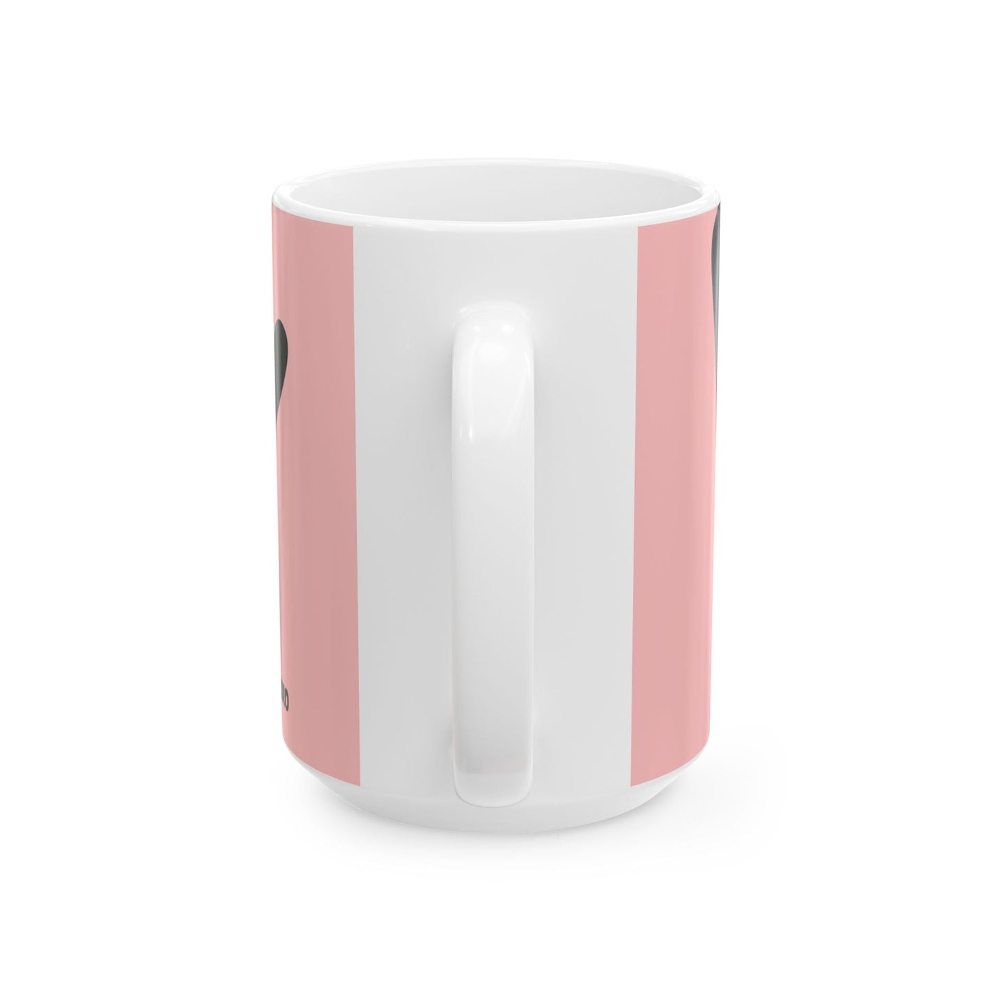 Ceramic Mug, Cute Happy Birthday Mug - PINK