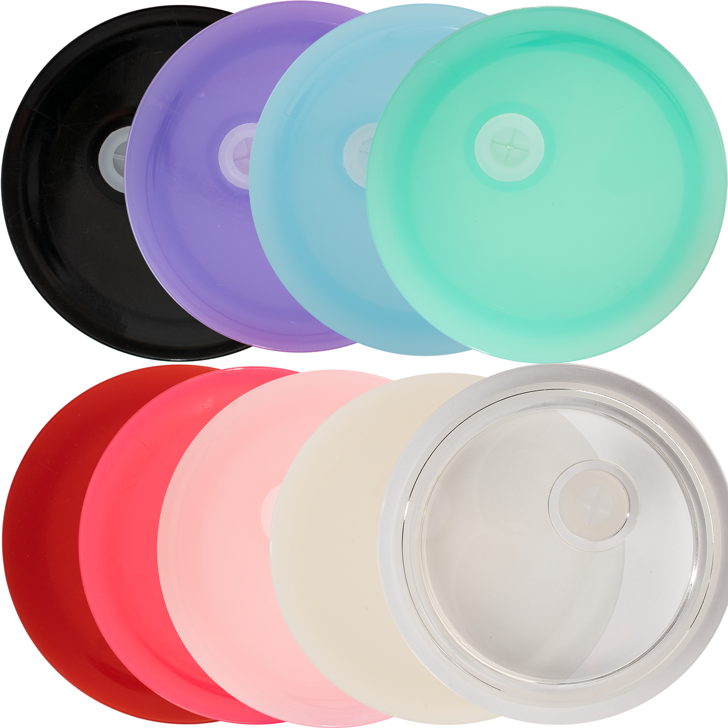 Color Pop Acrylic Dishwasher Safe Lids
