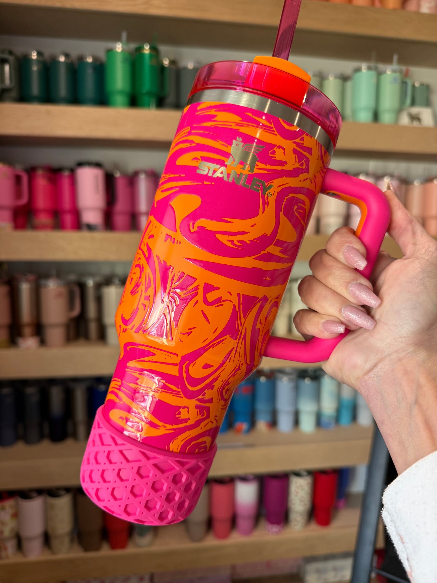 Stanley Cup Boot – Electric Pink Waffle Boots™