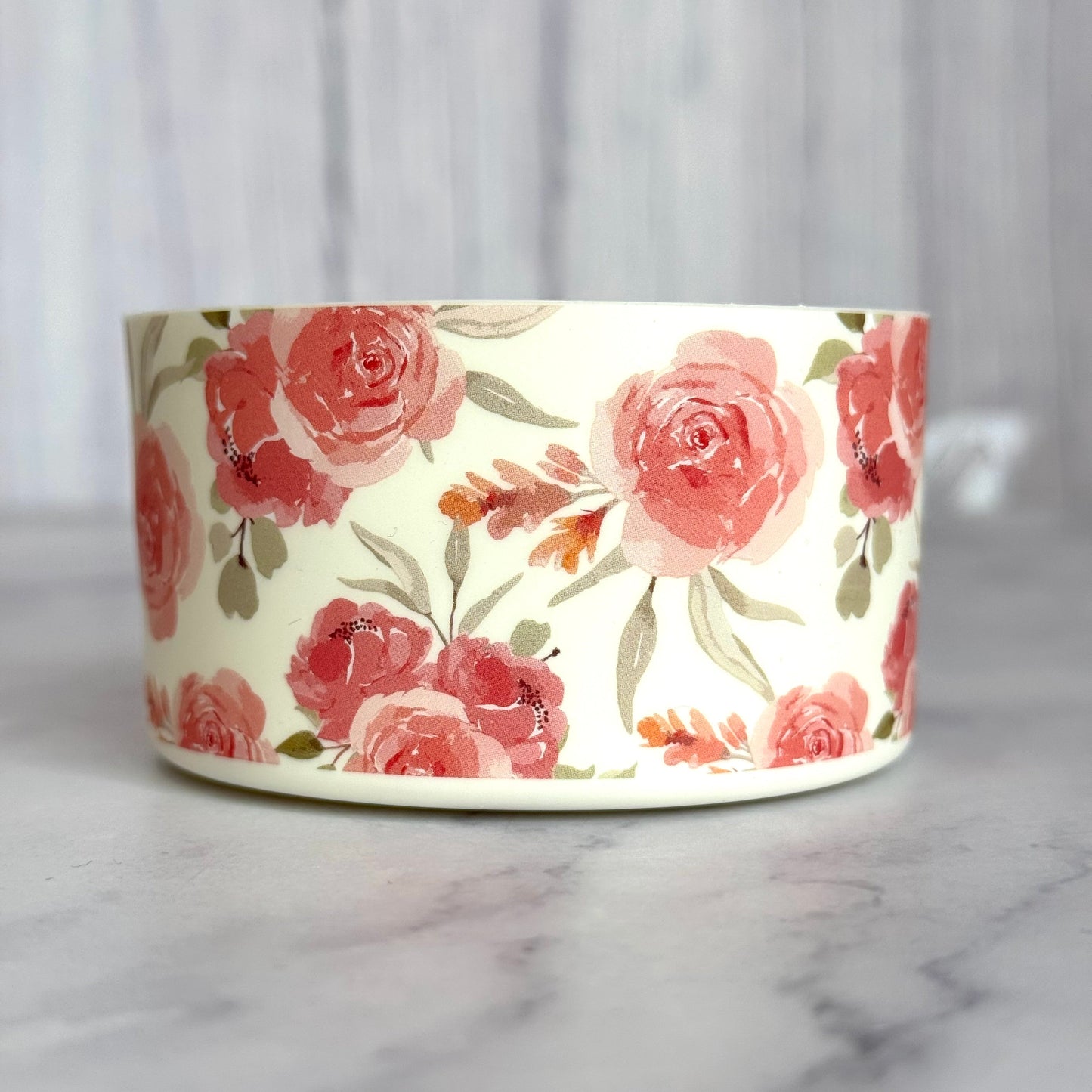 Peony Floral Cream  Boot