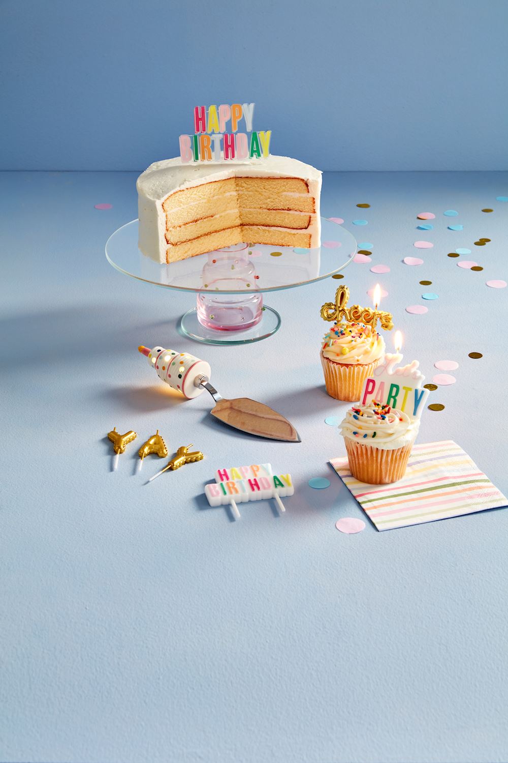 Birthday Wax Candles