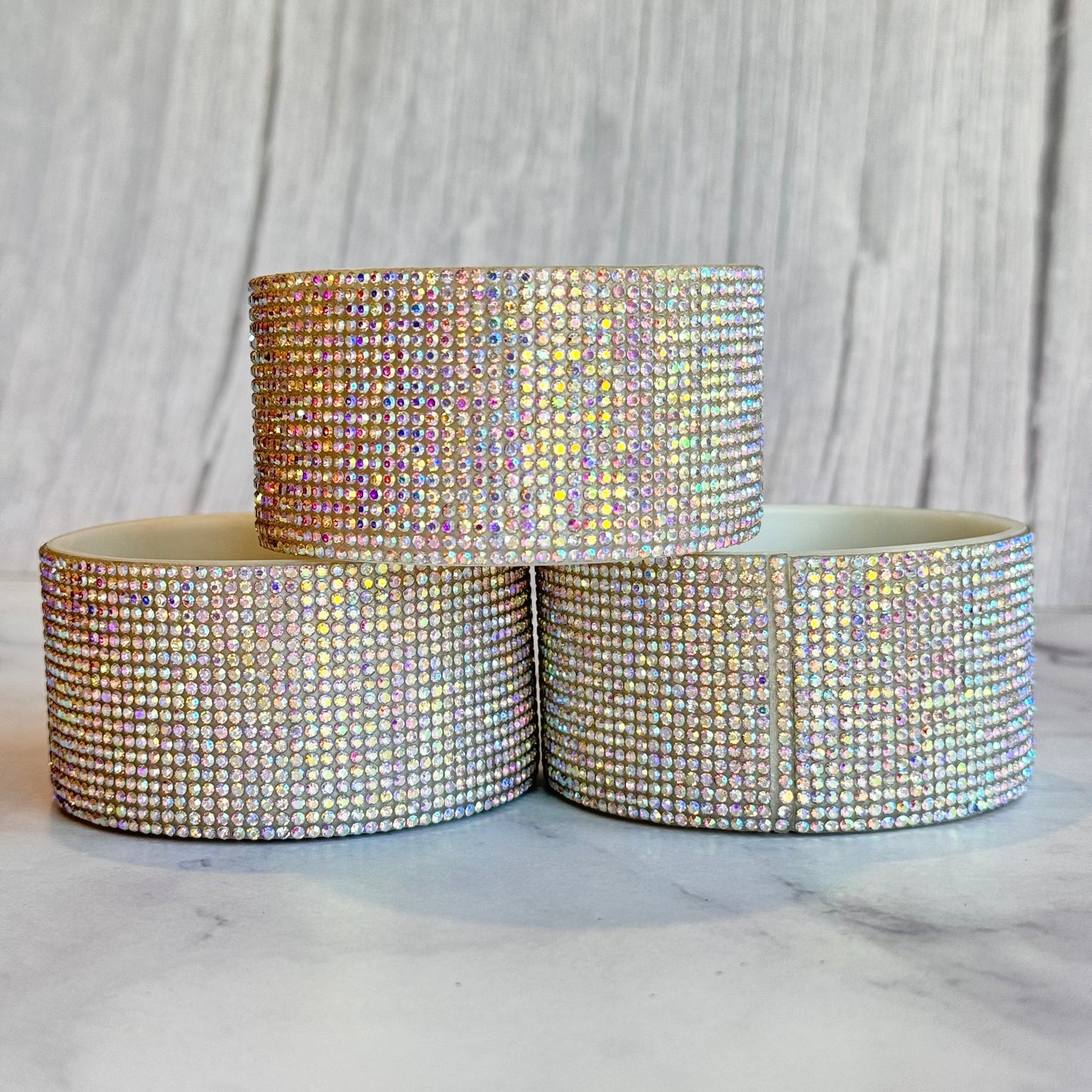 WHITE DIAMOND BLING  Boot