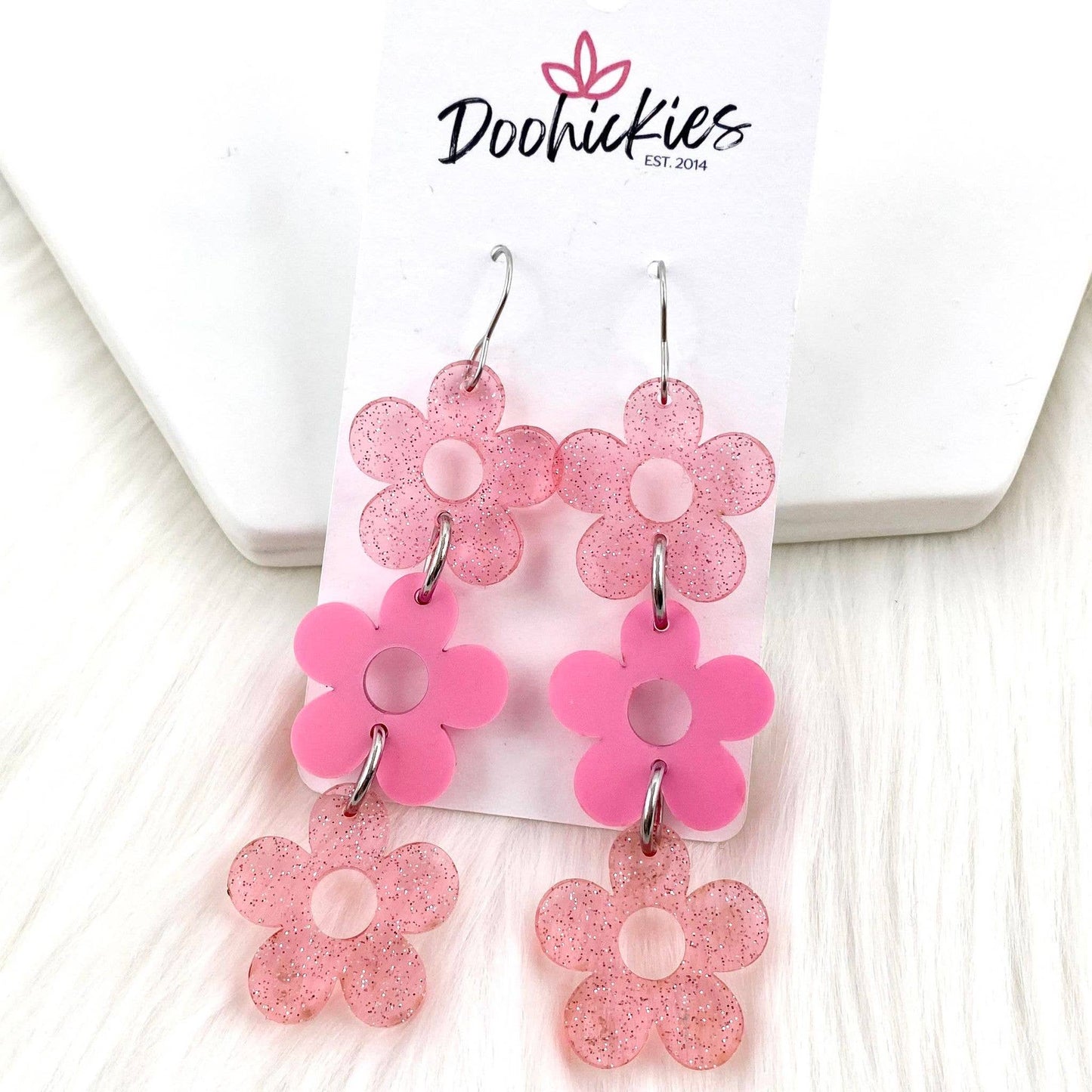 Shimmer Pastel Daisy Blossom Drops