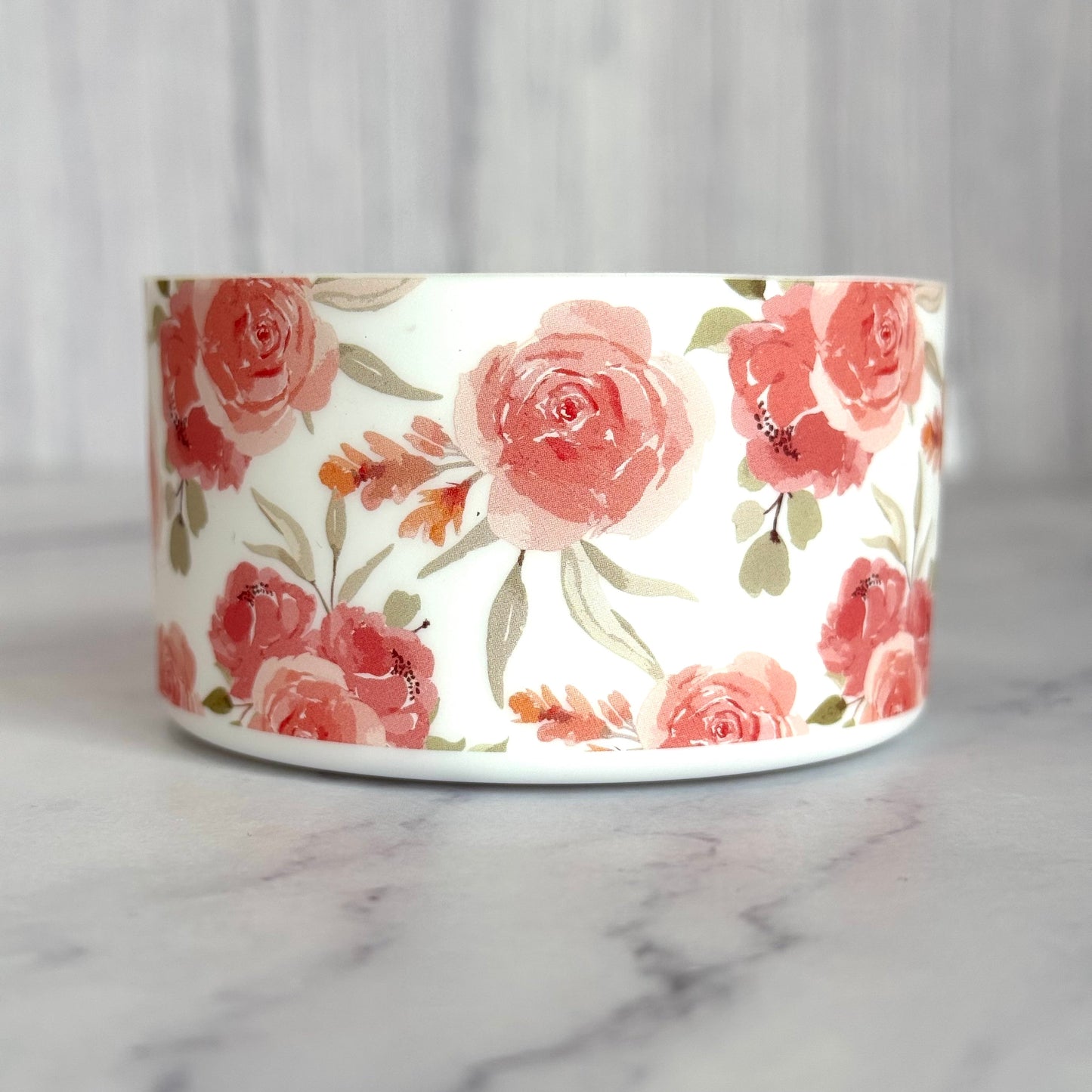 Peony Floral White  Boot