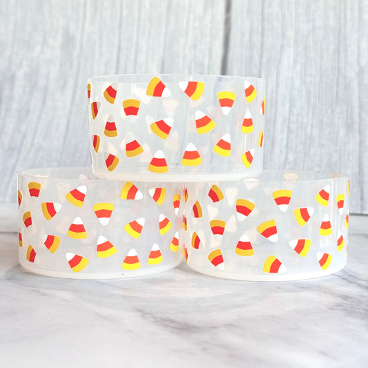 CLEAR Candy Corn  Boot
