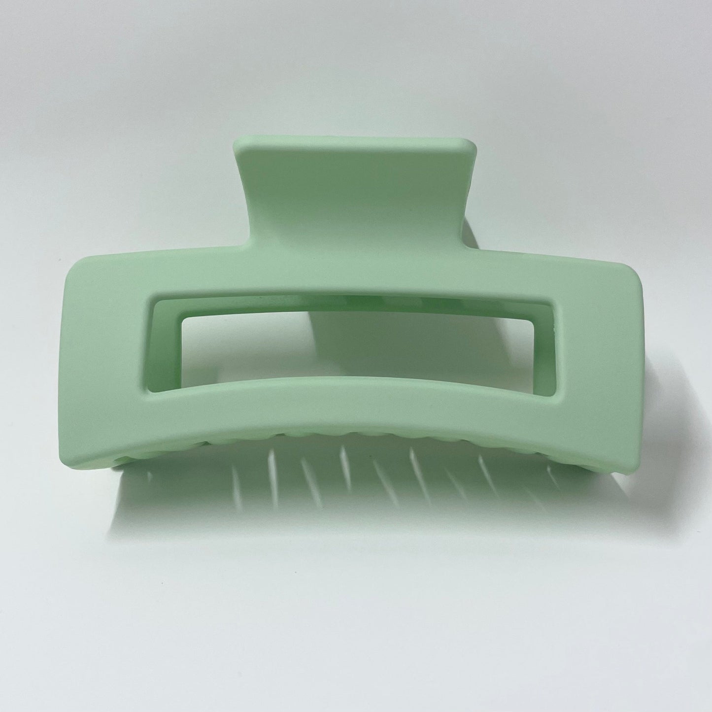 Pastel Green Matte Hair Clip