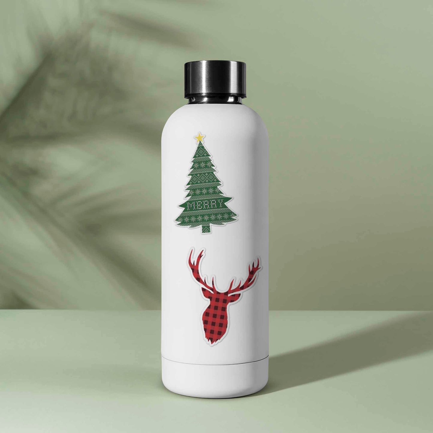 Cozy Sweater Christmas Tree Sticker