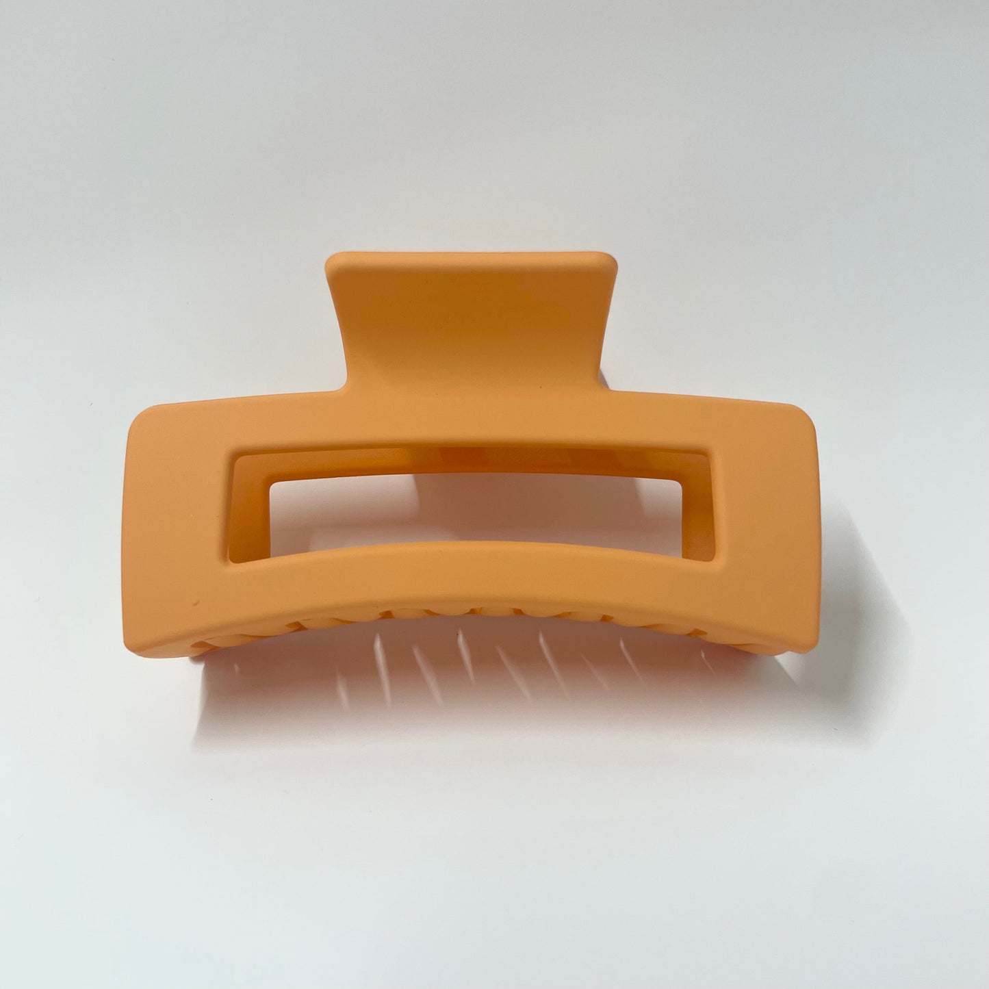 Orange Matte Hair Clip