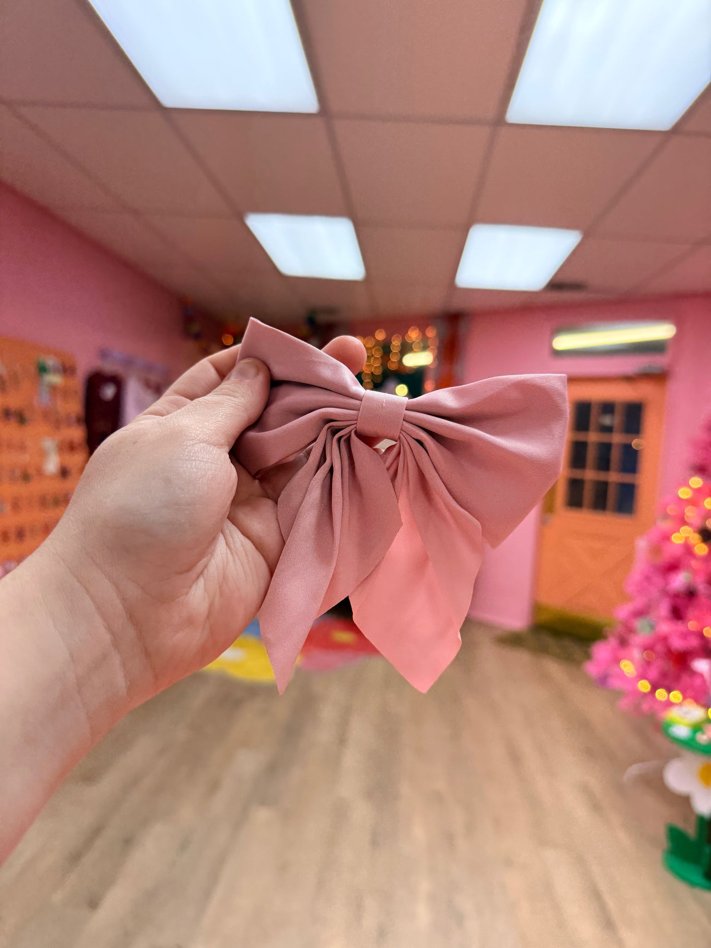 Small Hair Bow Clip