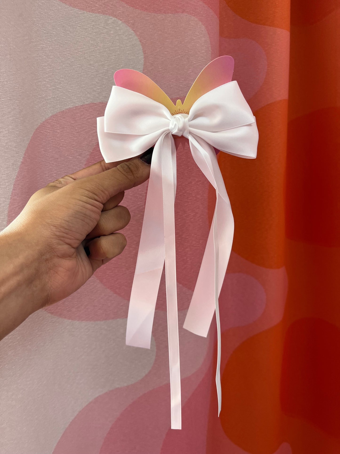 Ribbon Hair Bow Clip