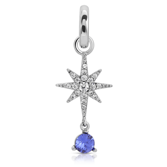 September Sapphire Birthstone Charm - Star (Rewards Store)
