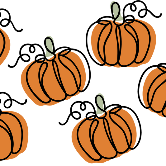 Pumpkin Patch Glass Cup, Mug & Tumbler with Lid and Straw