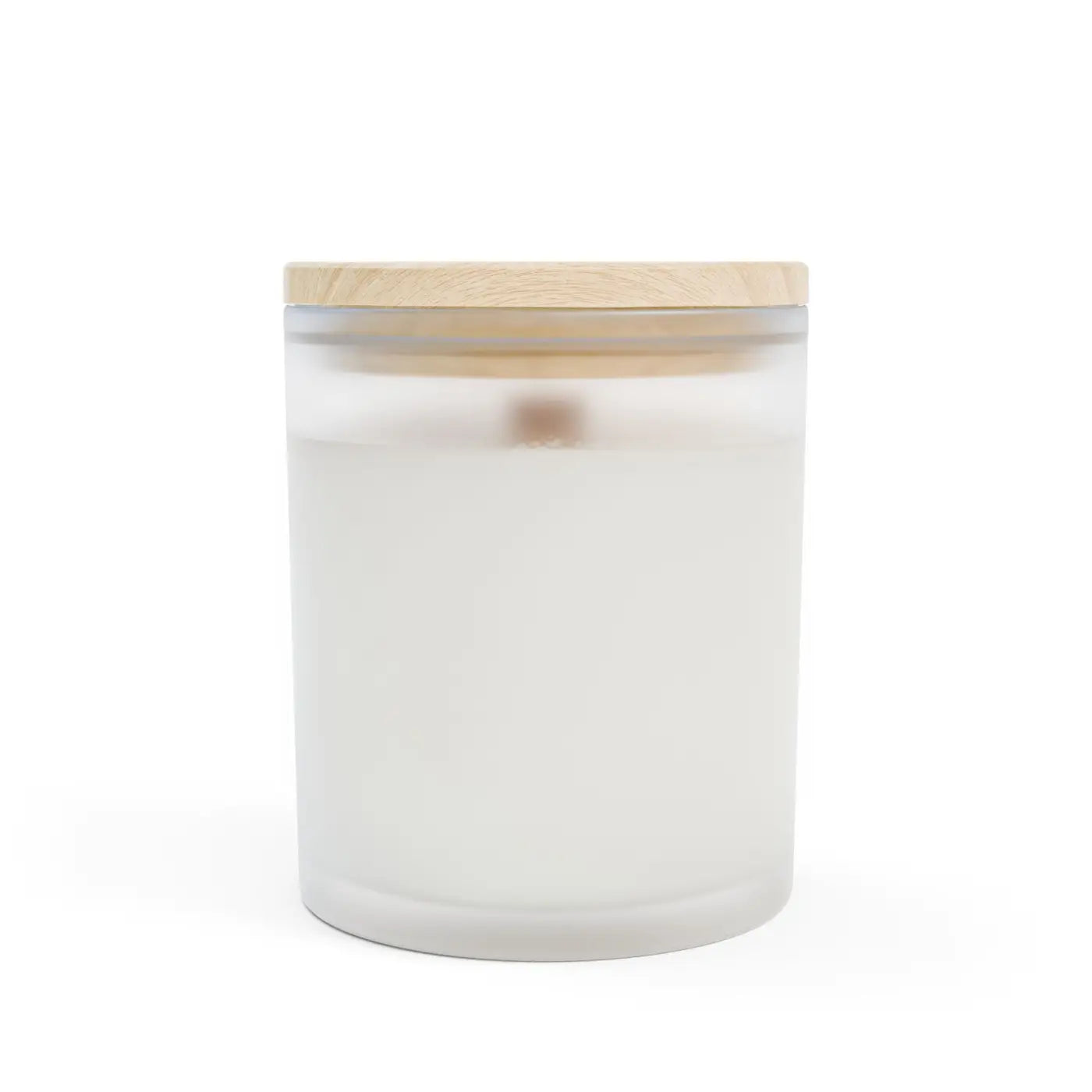 Frosted Glass Aromatherapy Candle – Stress Relief - Dipaliz