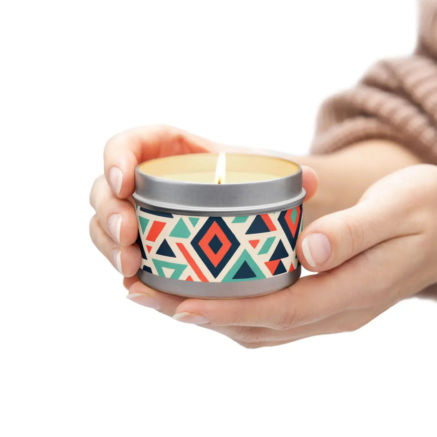 Aromatherapy Tin – Lead-free Cotton Soy Wax - Dipaliz