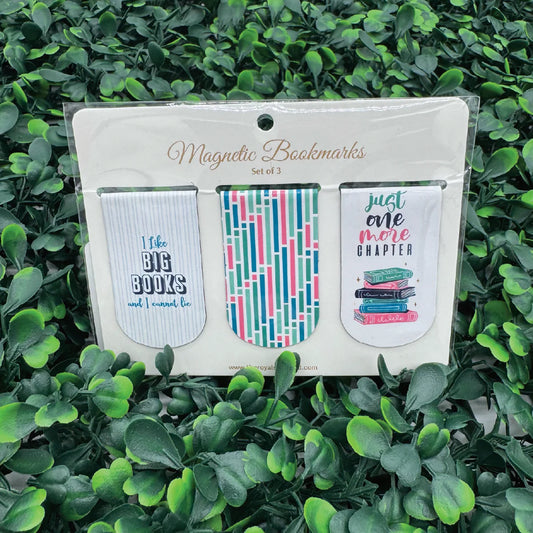 Big Books Magnetic Bookmark Set