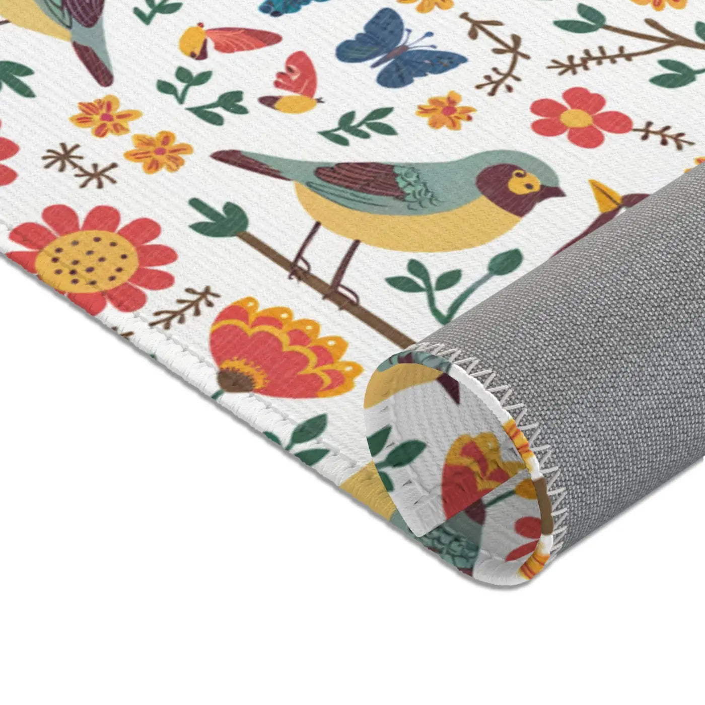 Hoot-tastic Owls Rug – Chenille Nature Decor - Dipaliz