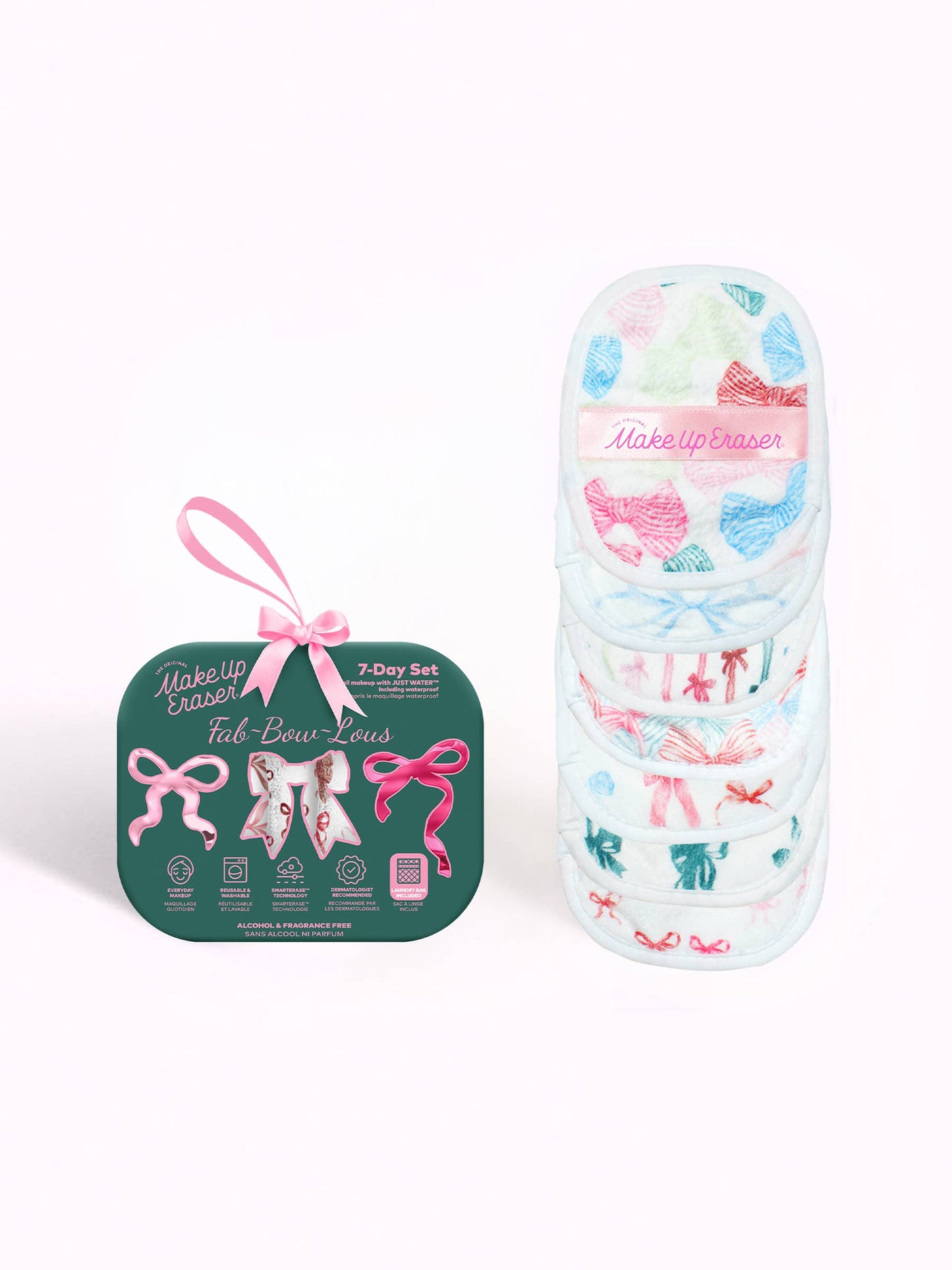 Fab-BOW-lous 7-Day Makeup Eraser Set