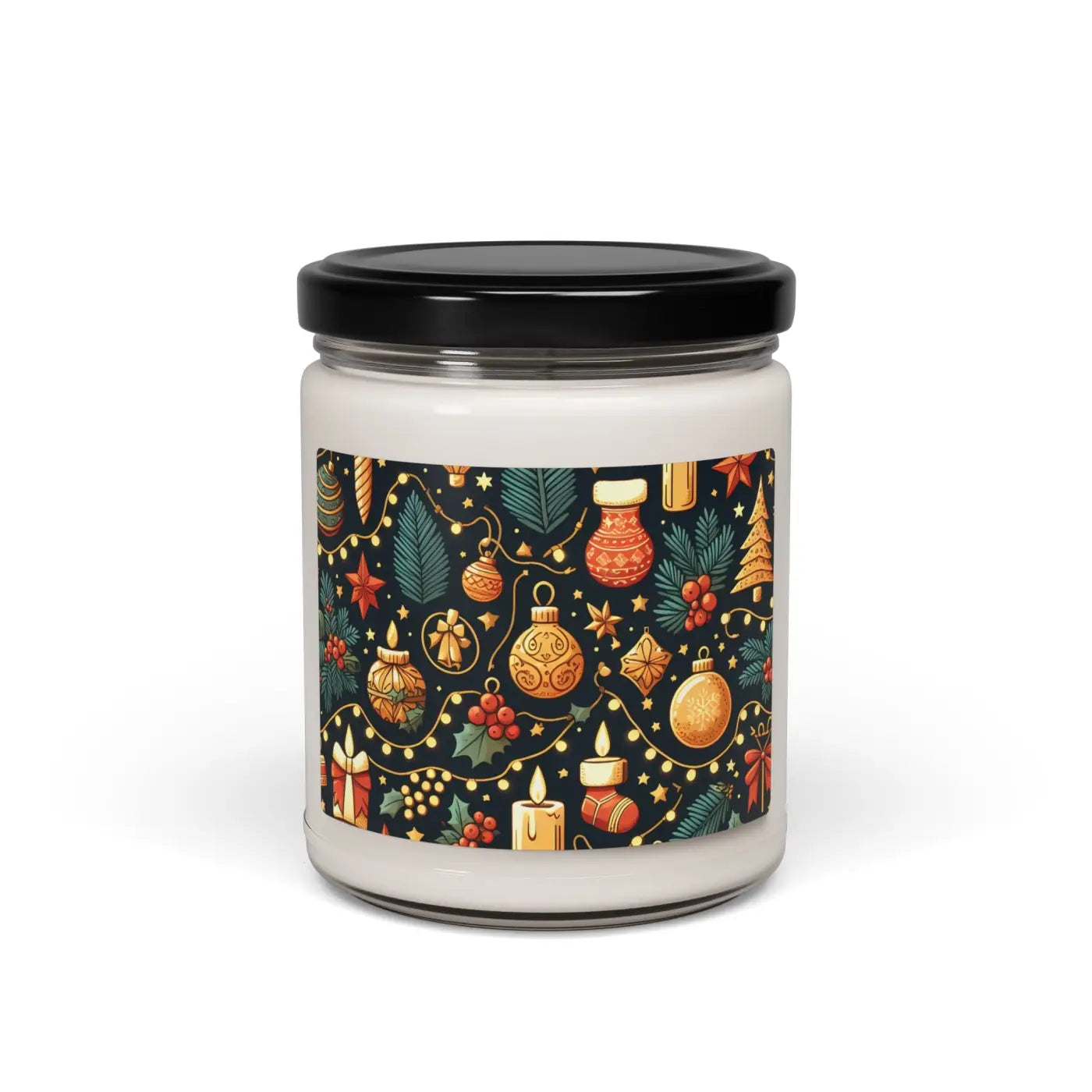 Scented Soy Candle – Natural Soy Wax Christmas - Dipaliz