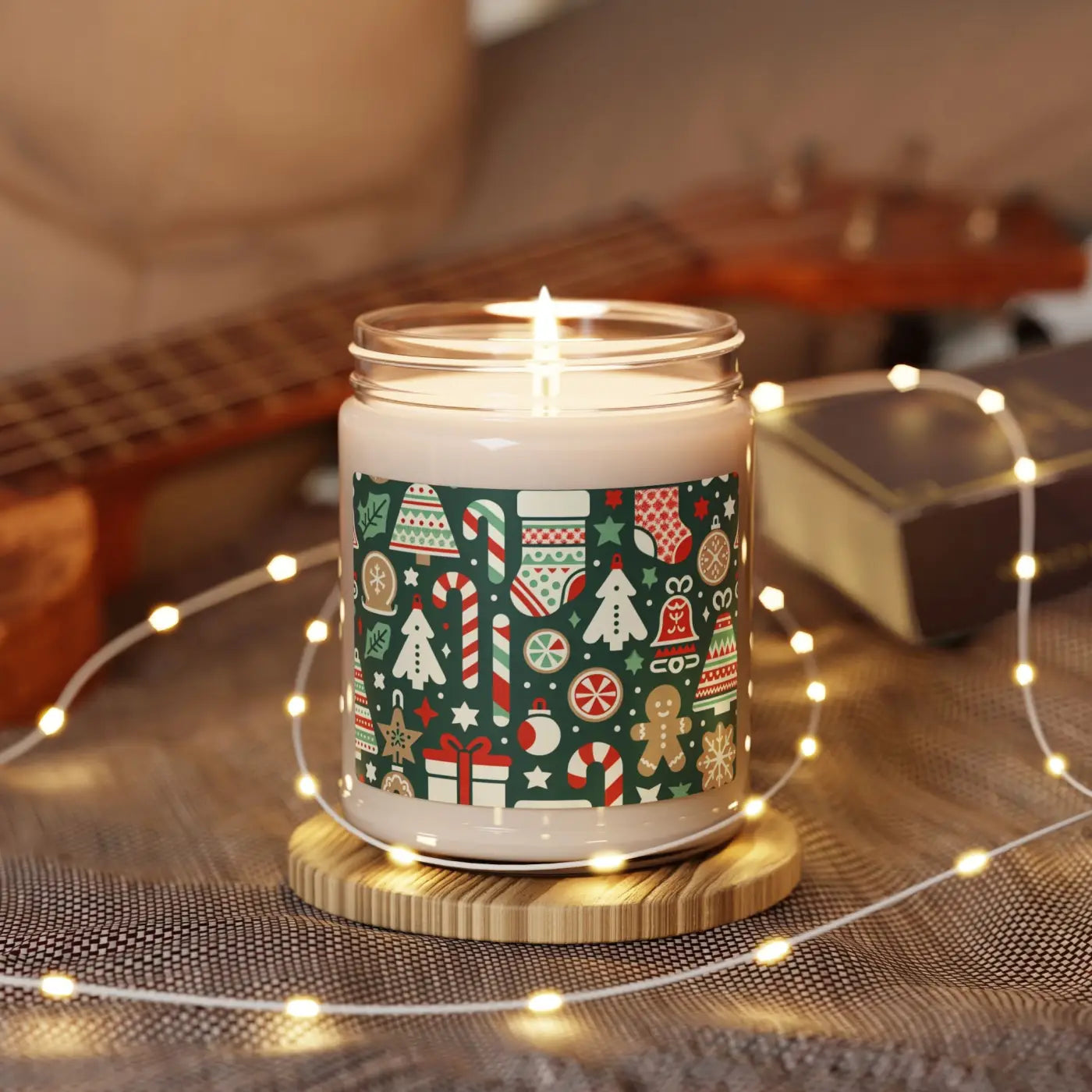 Scented Soy Candle – Natural Soy Wax 9oz - Dipaliz