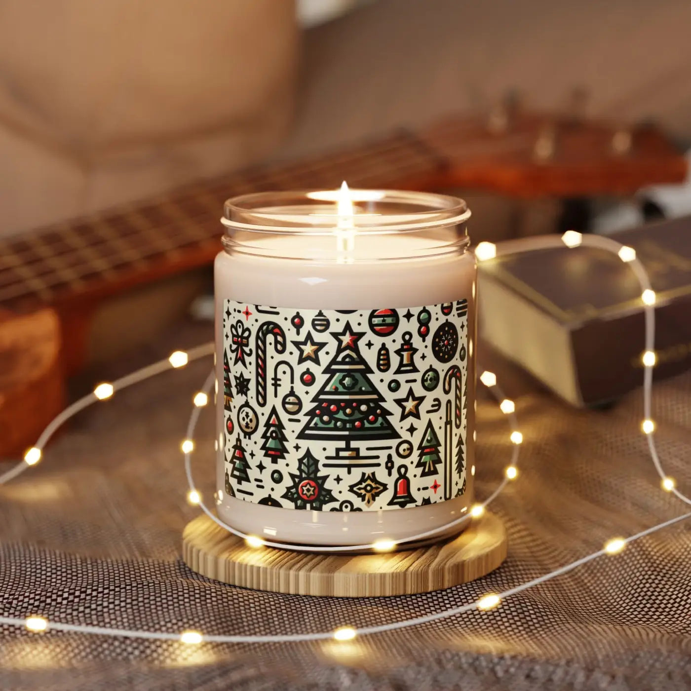 Christmas Tree Delight – Soy Holiday Candle - Dipaliz