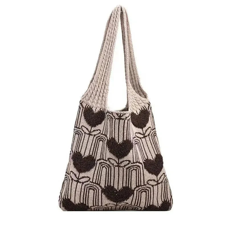 Crochet Bags for Women Summer Beach Tote Bag