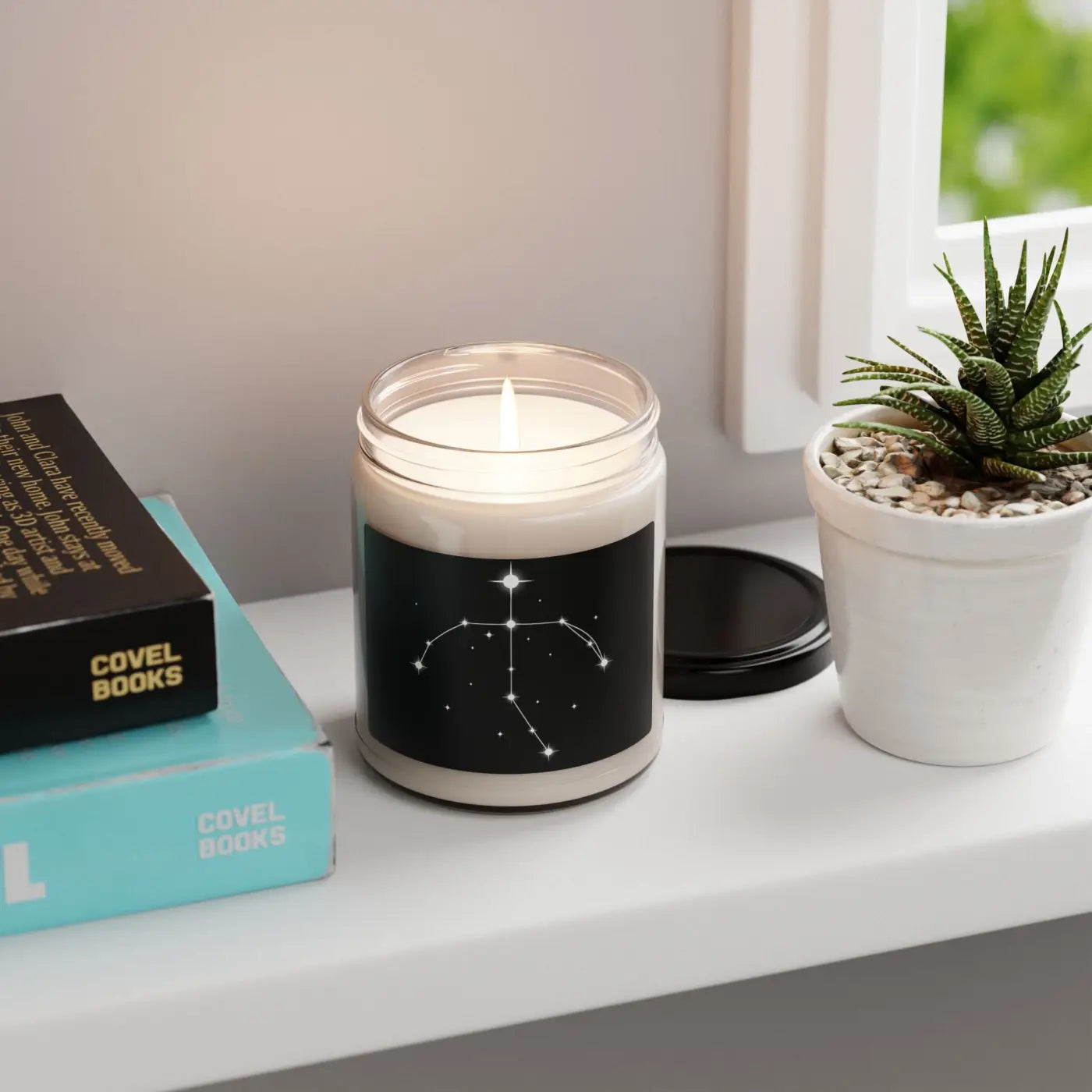 Cygnus Soy Candle – Night Sky Scented 9oz - Dipaliz