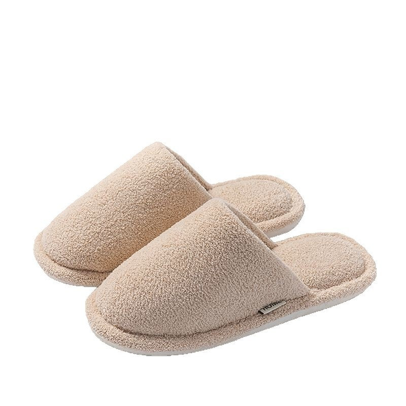Fluffy Faux Fur Indoor Slippers – Non-Slip EVA Sole