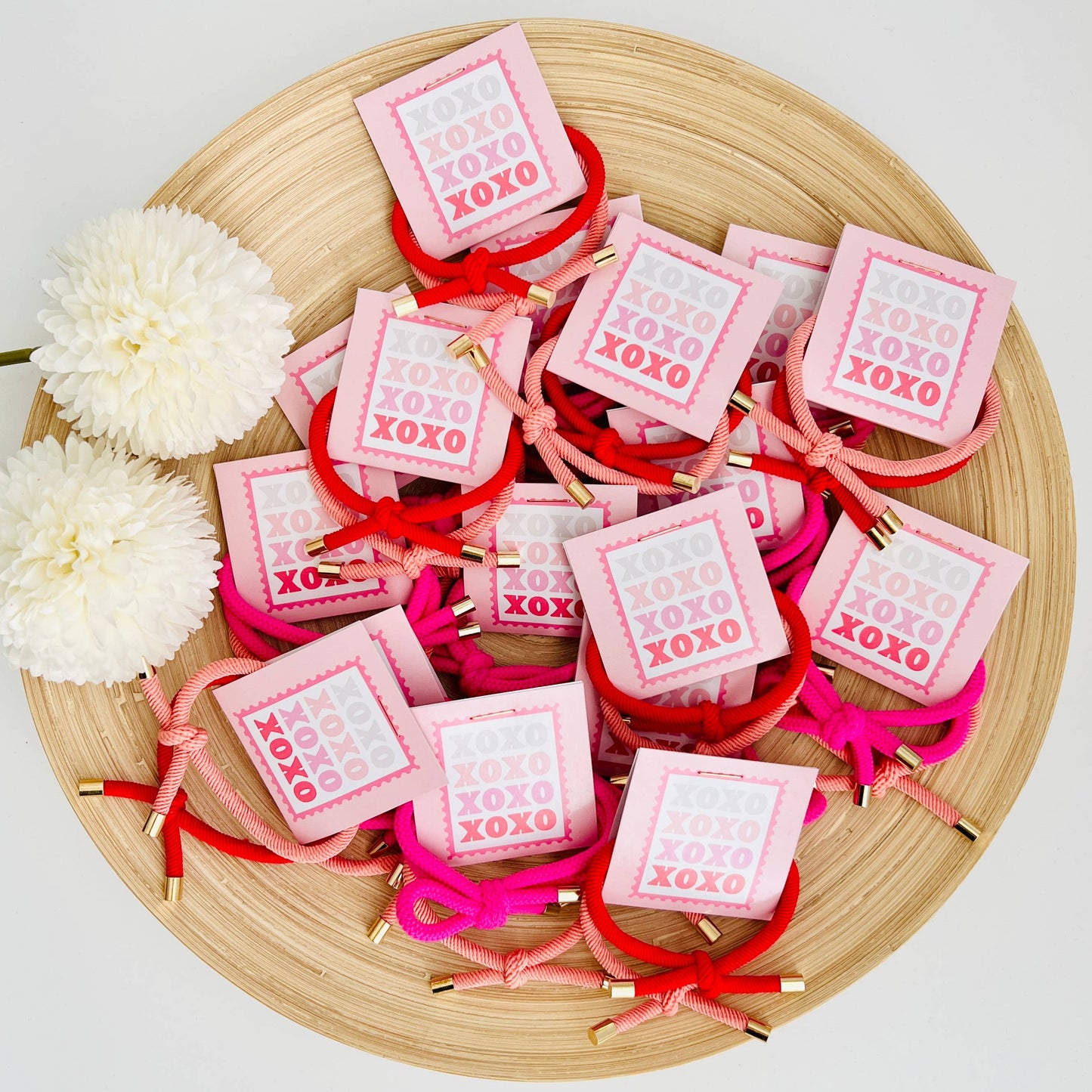 "XOXO" Hair Tie Set