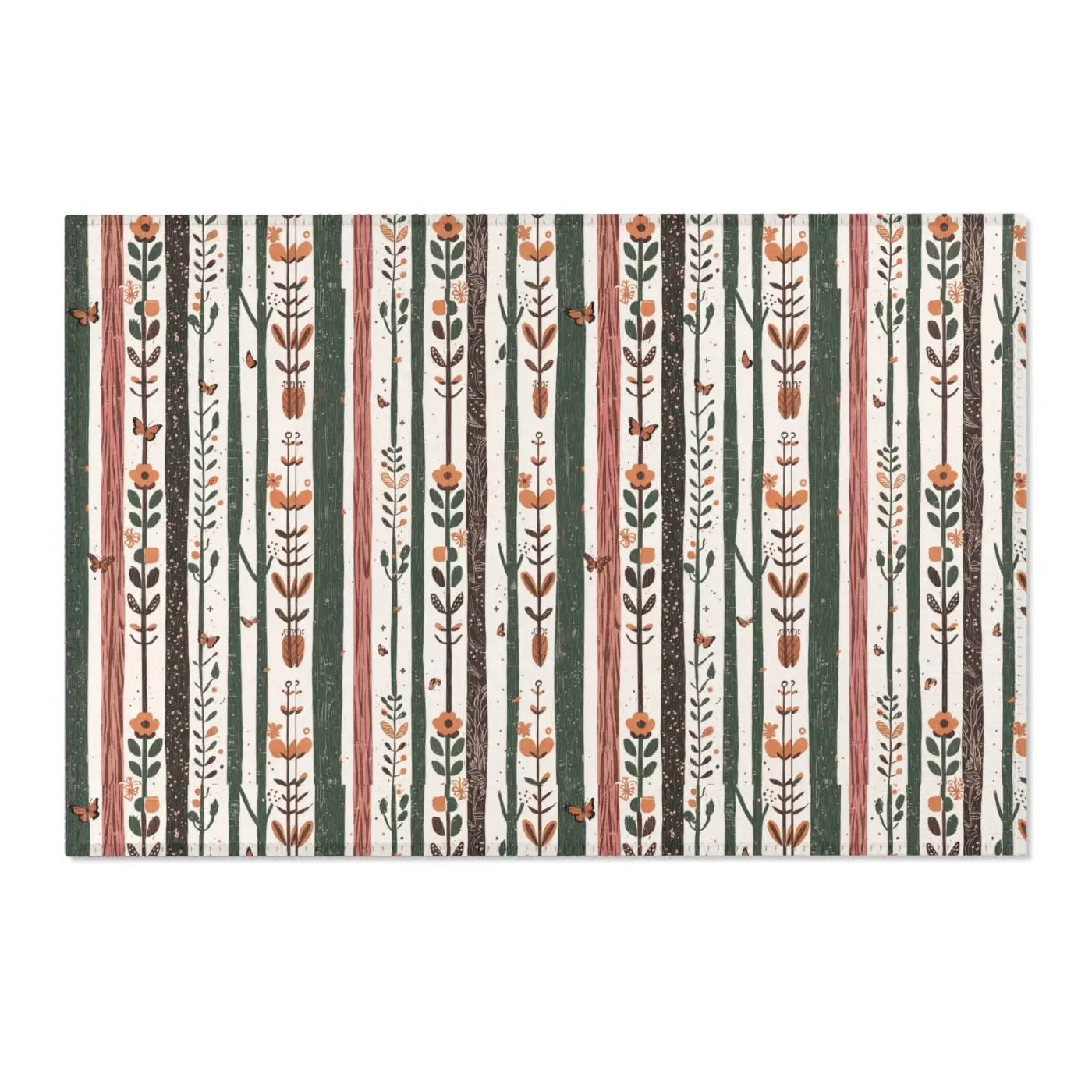 Trees Area Rugs – Polyester Chenille - Dipaliz