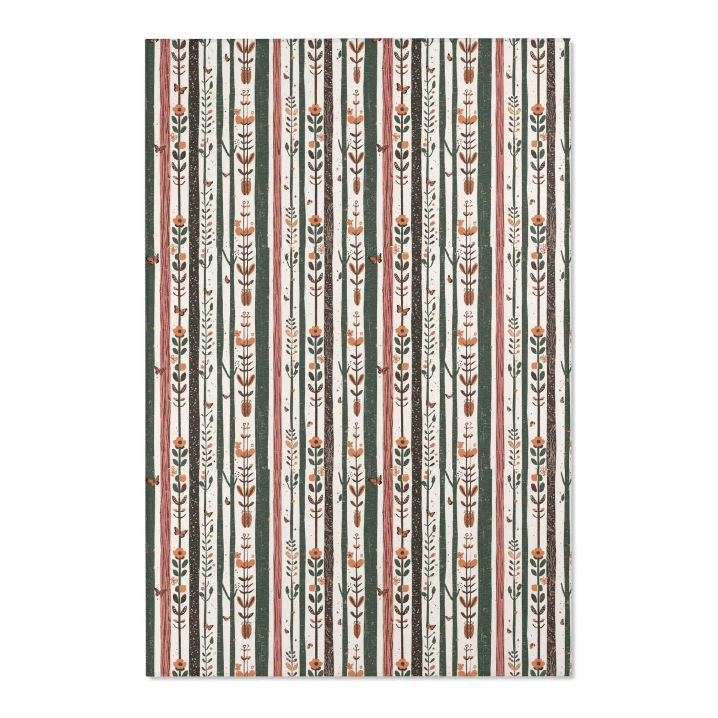 Trees Area Rugs – Polyester Chenille - Dipaliz