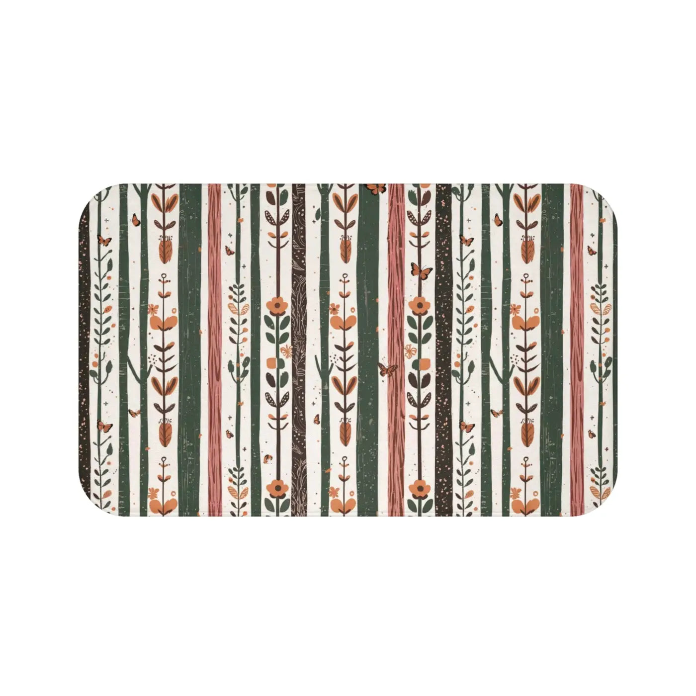 Abstract Pattern Stylish Bath Mat Microfiber - Dipaliz