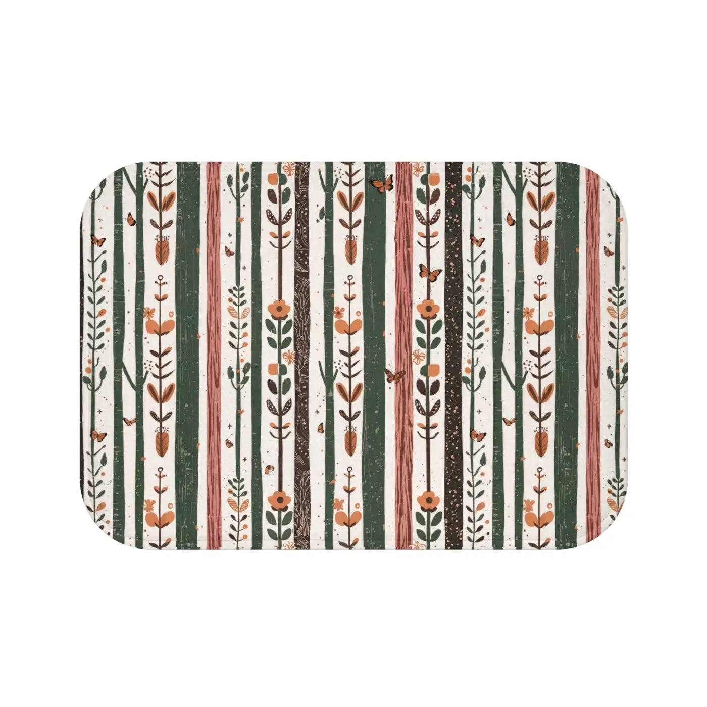 Abstract Pattern Stylish Bath Mat Microfiber - Dipaliz