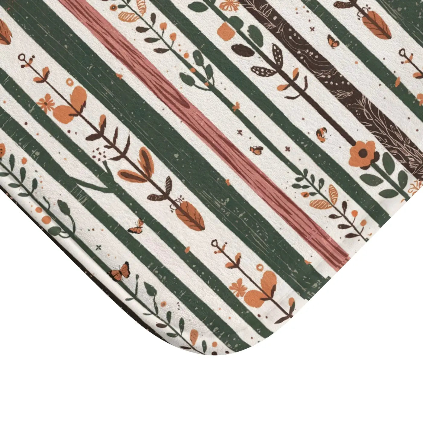 Abstract Pattern Stylish Bath Mat Microfiber - Dipaliz