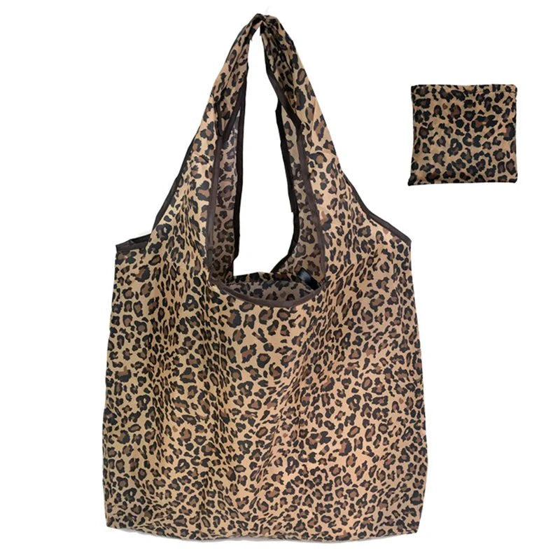 Foldable Tote Bag Portable Cloth Eco Grocery Bag