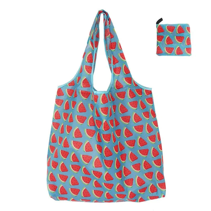 Foldable Tote Bag Portable Cloth Eco Grocery Bag