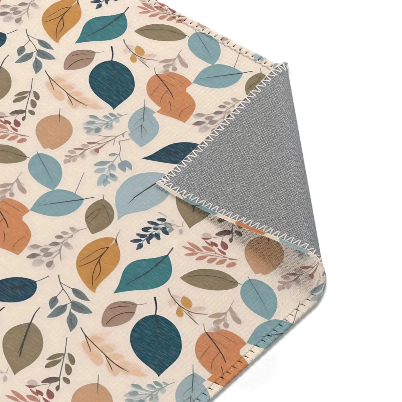 Vibrant Foliage Color Area Rugs – Chenille - Dipaliz