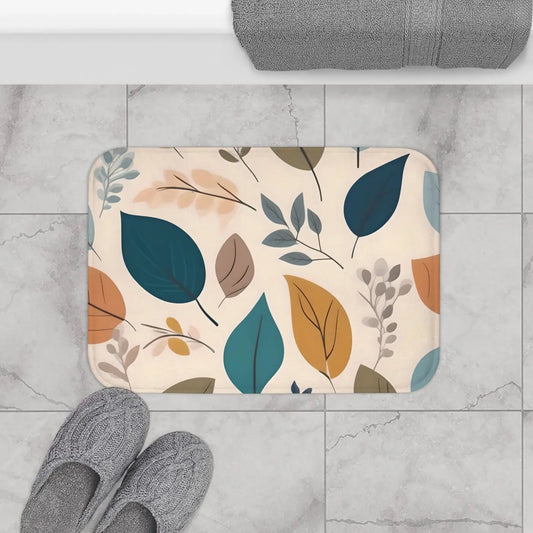 Plush Bath Mat – Muted Colors Microfiber - Dipaliz