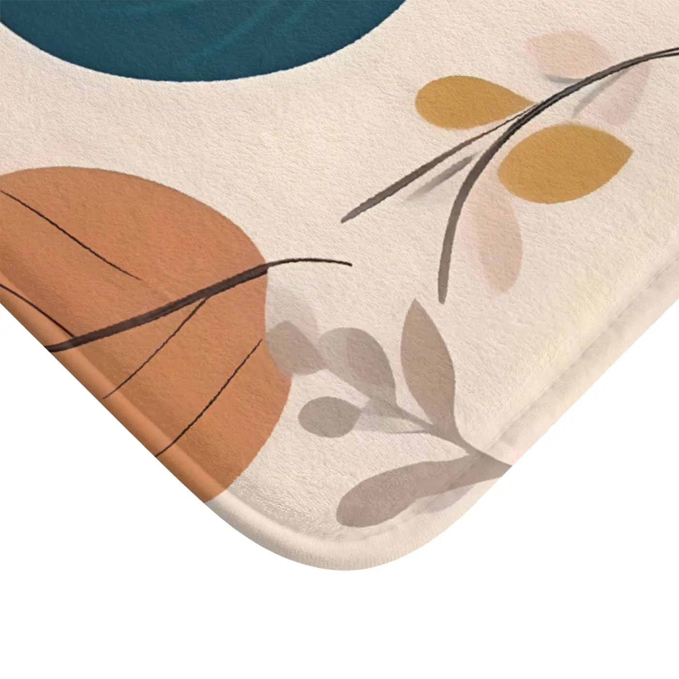 Plush Bath Mat – Muted Colors Microfiber - Dipaliz