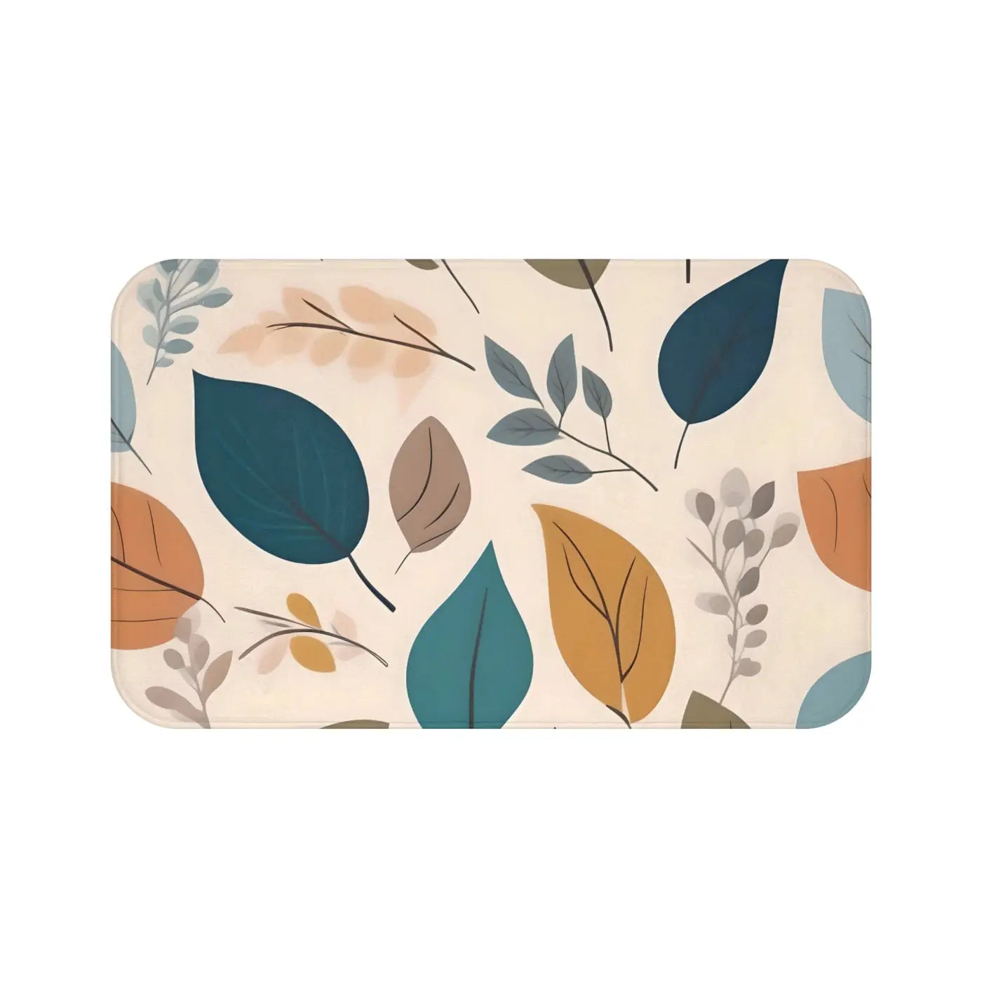 Plush Bath Mat – Muted Colors Microfiber - Dipaliz