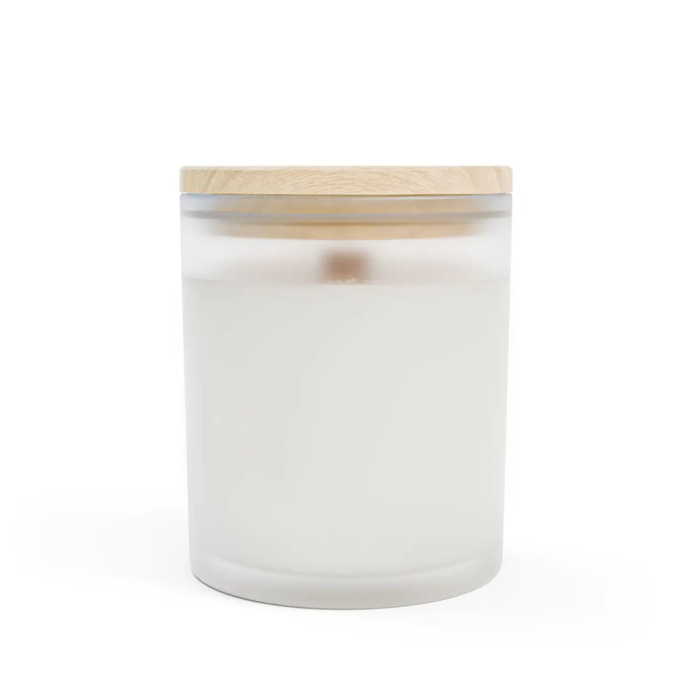 Frosted Spice Soy Candle – Wooden Wick Crackle - Dipaliz