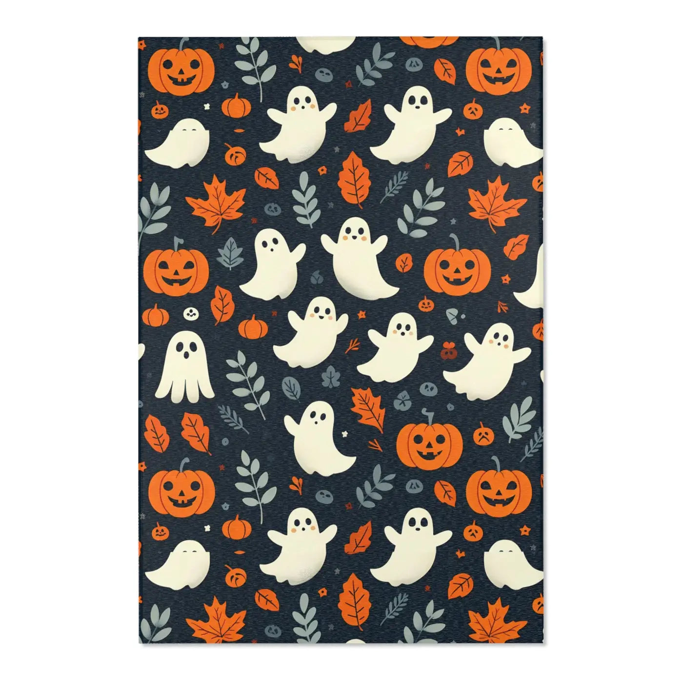 Jack-o’-lantern Area Rugs – Polyester Chenille - Dipaliz