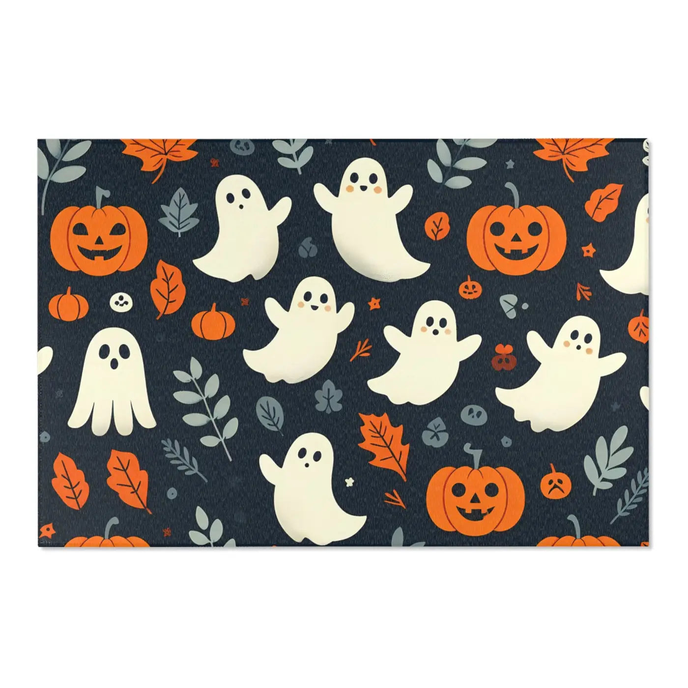 Jack-o’-lantern Area Rugs – Polyester Chenille - Dipaliz