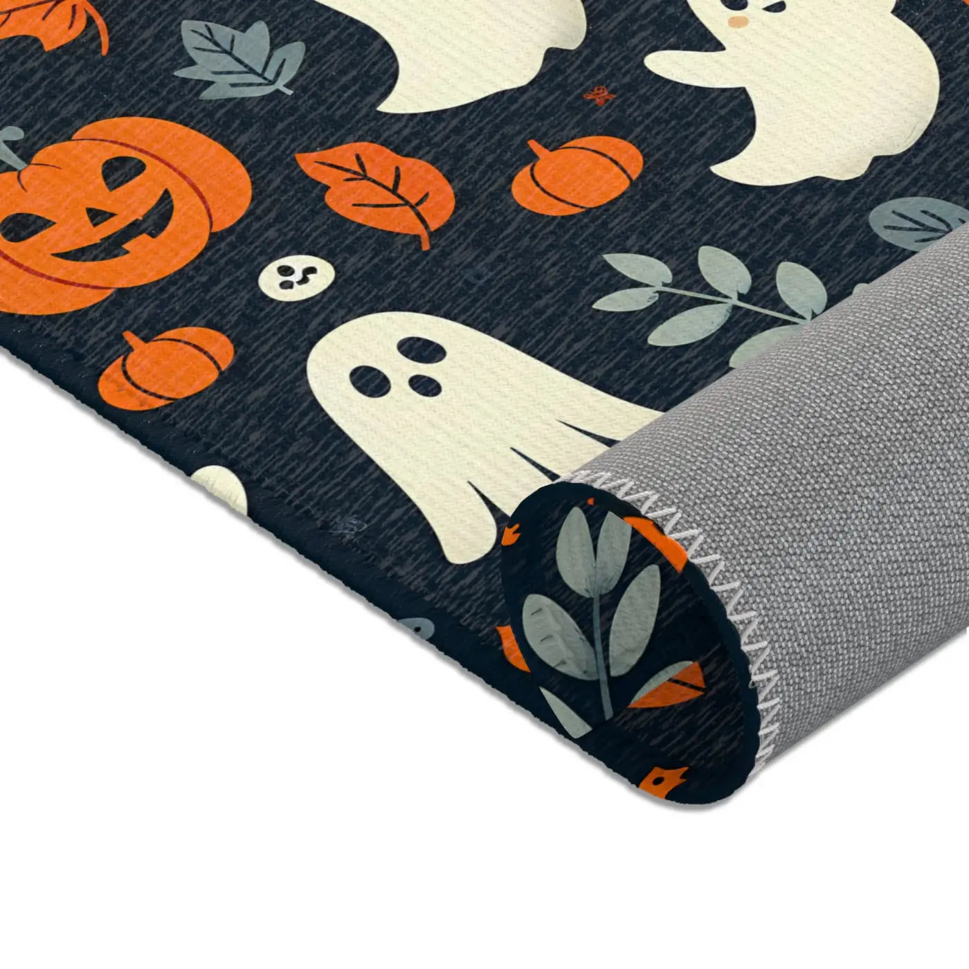 Jack-o’-lantern Area Rugs – Polyester Chenille - Dipaliz