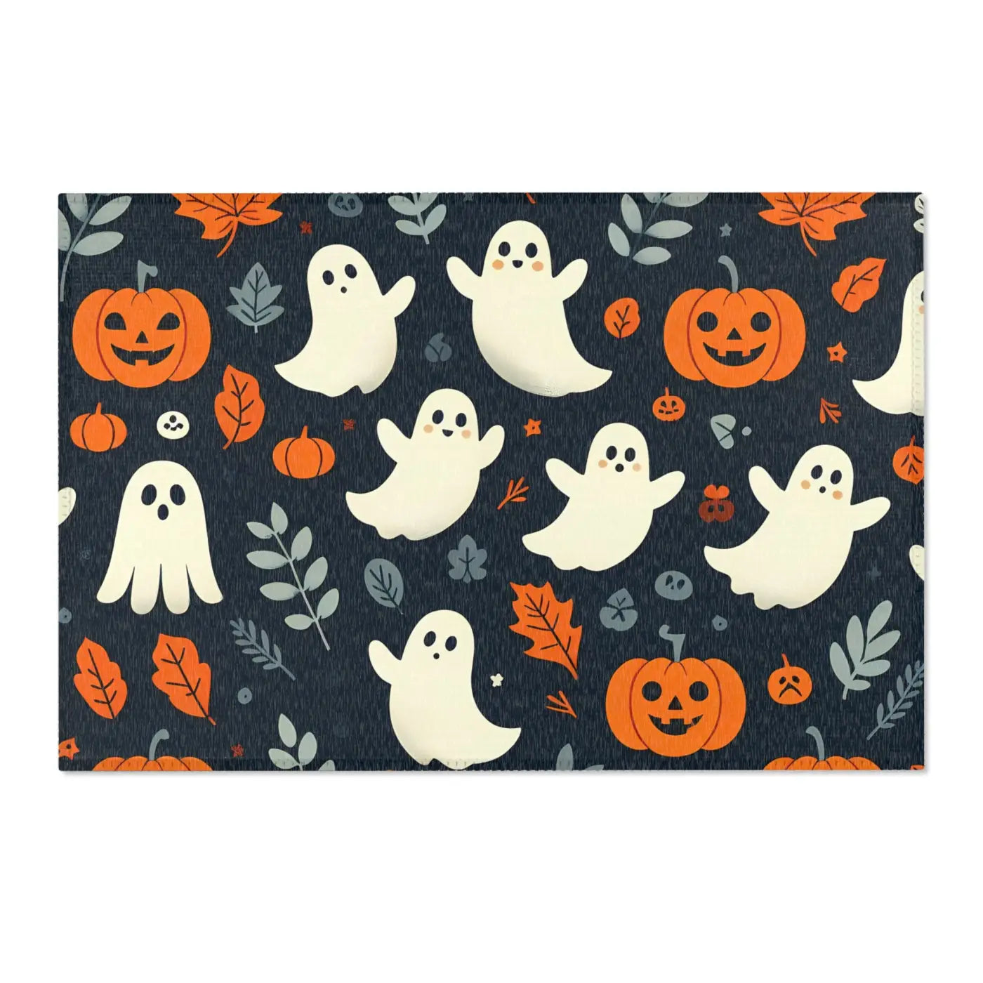 Jack-o’-lantern Area Rugs – Polyester Chenille - Dipaliz